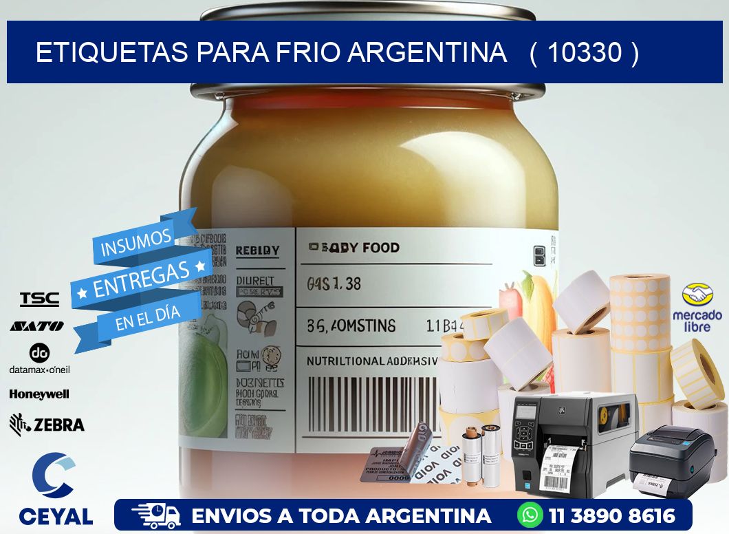 ETIQUETAS PARA FRIO ARGENTINA   ( 10330 )