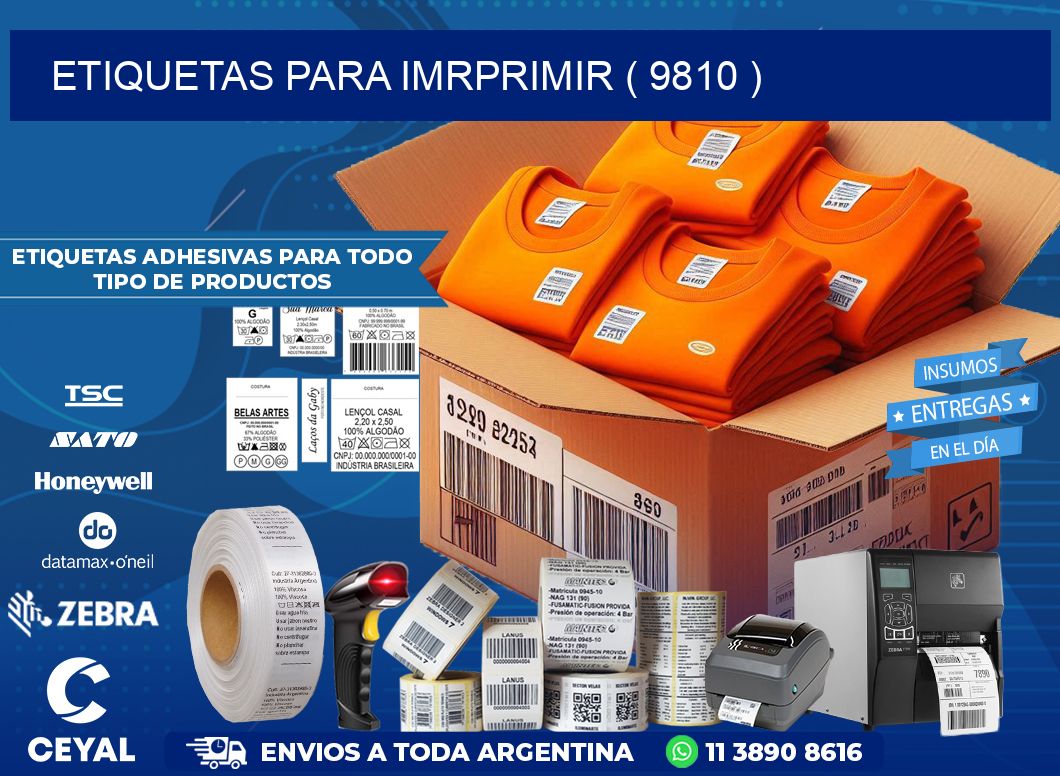 ETIQUETAS PARA IMRPRIMIR ( 9810 )