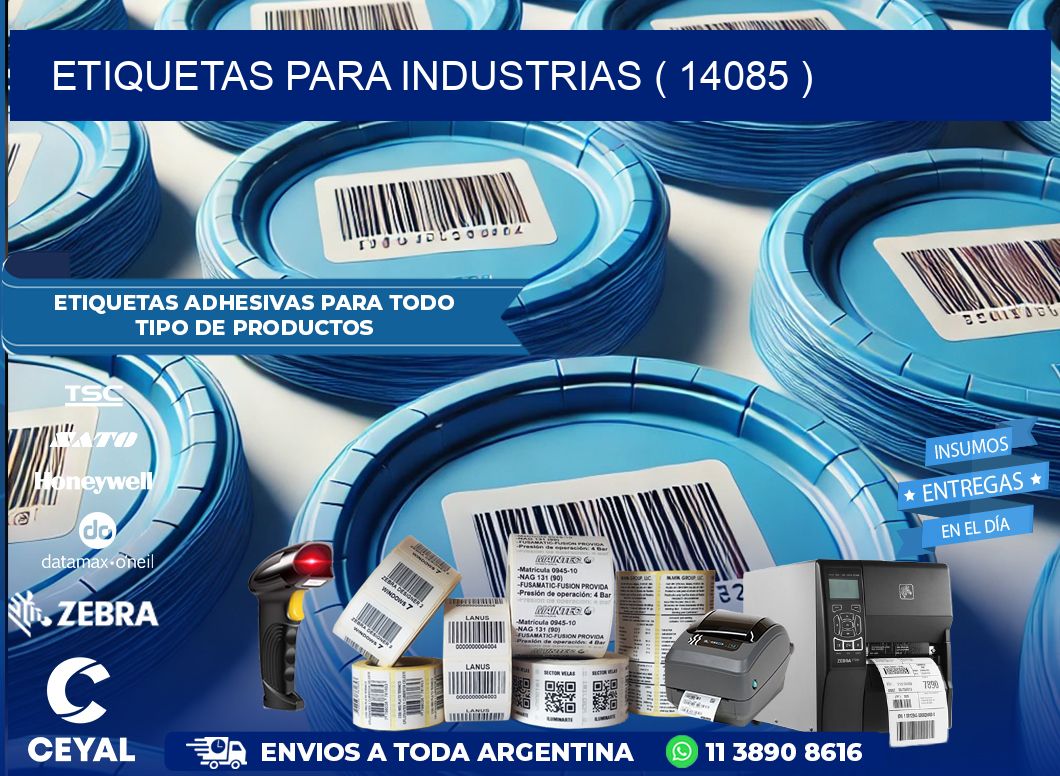 ETIQUETAS PARA INDUSTRIAS ( 14085 )