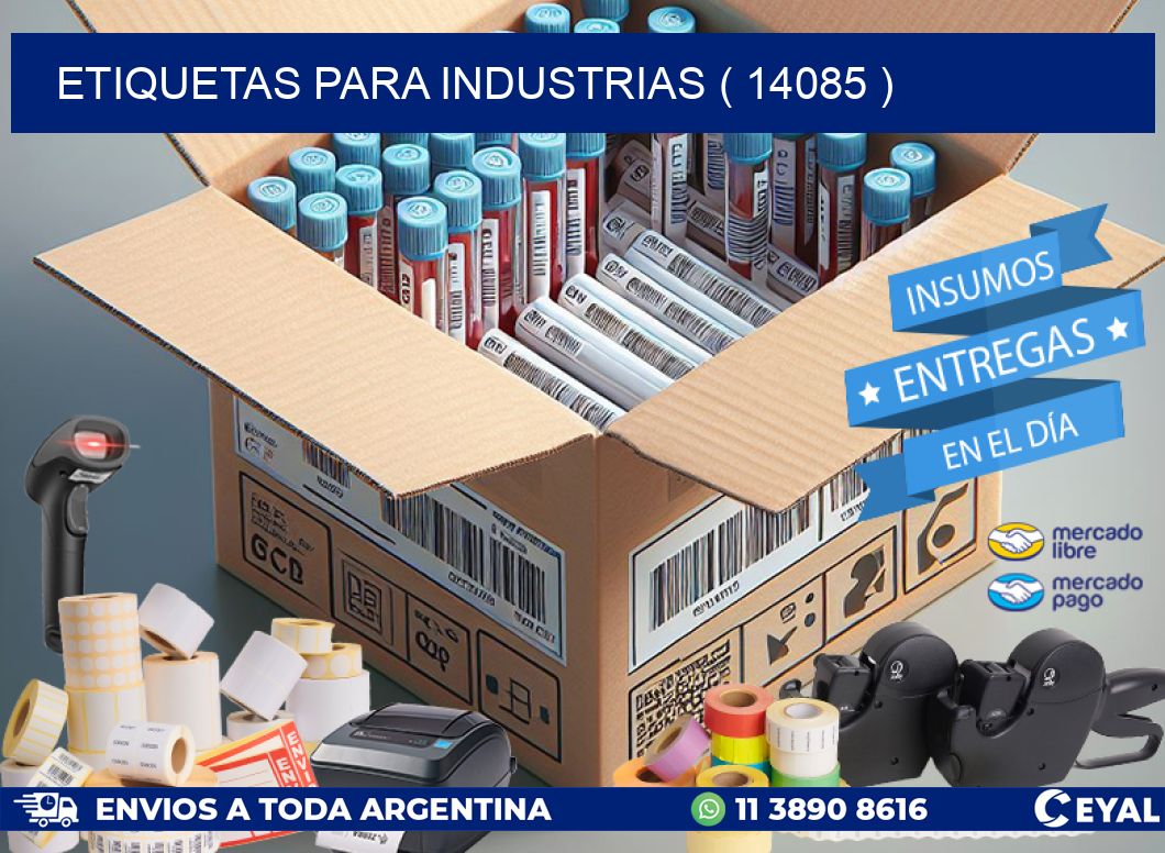 ETIQUETAS PARA INDUSTRIAS ( 14085 )