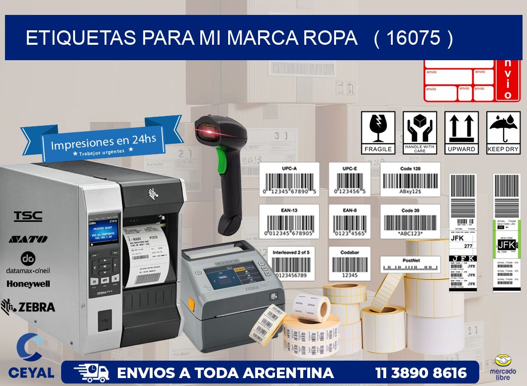 ETIQUETAS PARA MI MARCA ROPA   ( 16075 )