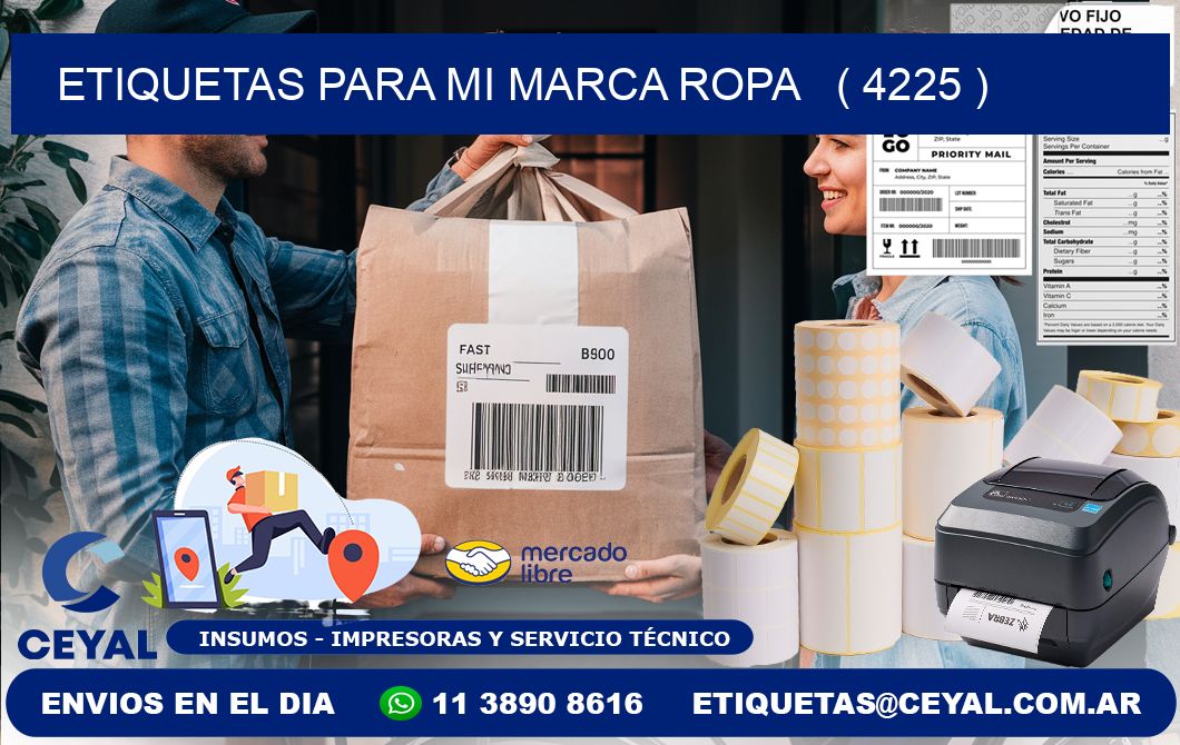 ETIQUETAS PARA MI MARCA ROPA   ( 4225 )