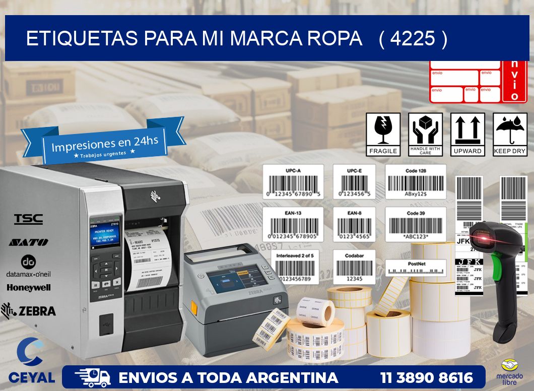 ETIQUETAS PARA MI MARCA ROPA   ( 4225 )