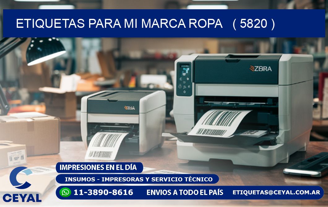 ETIQUETAS PARA MI MARCA ROPA   ( 5820 )