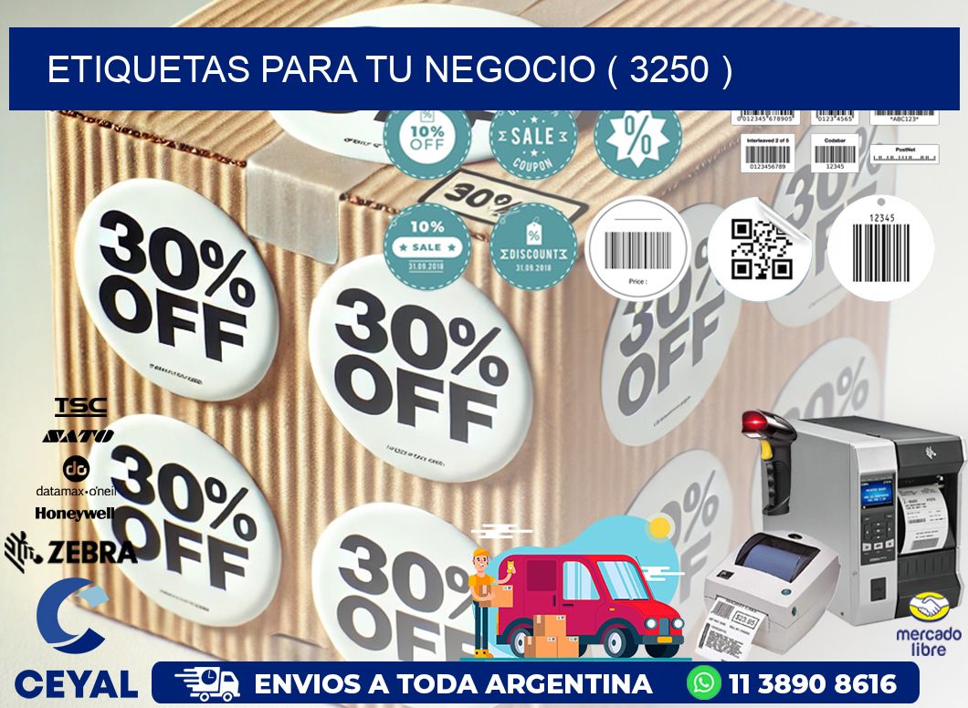 ETIQUETAS PARA TU NEGOCIO ( 3250 )