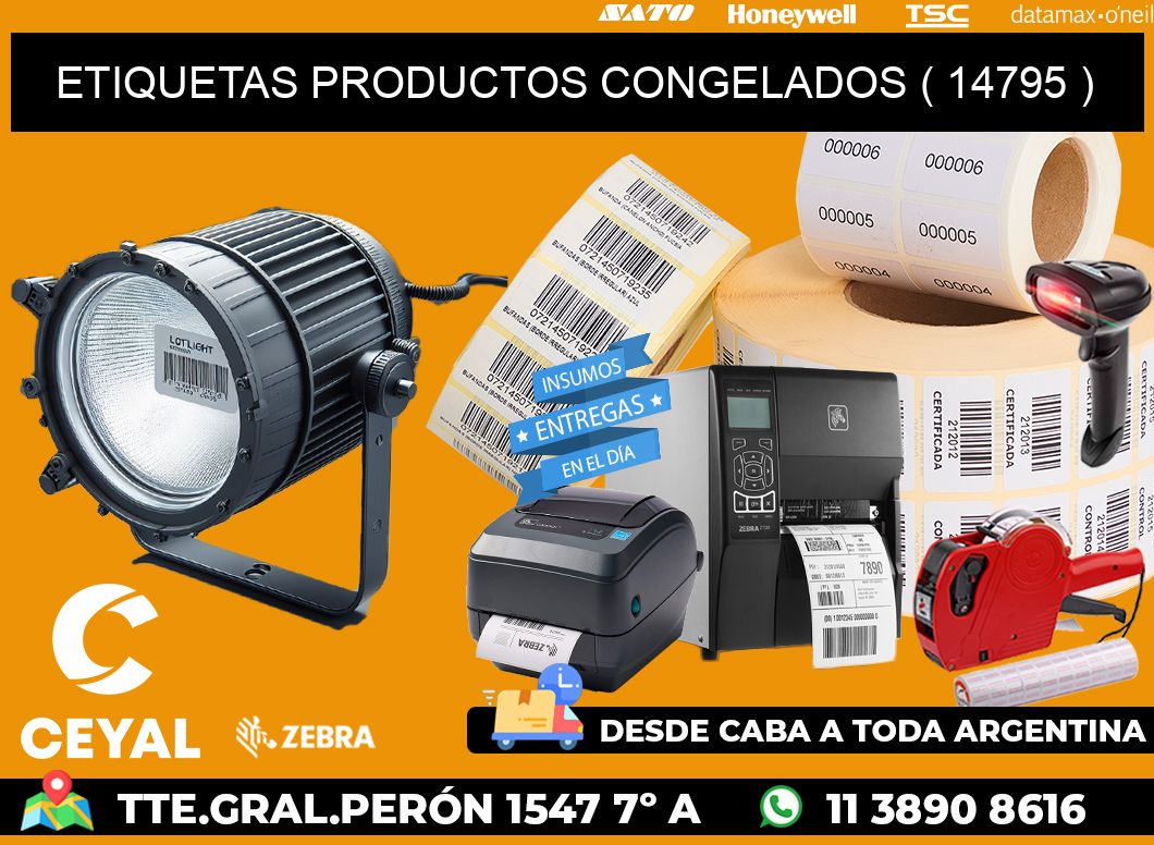 ETIQUETAS PRODUCTOS CONGELADOS ( 14795 )