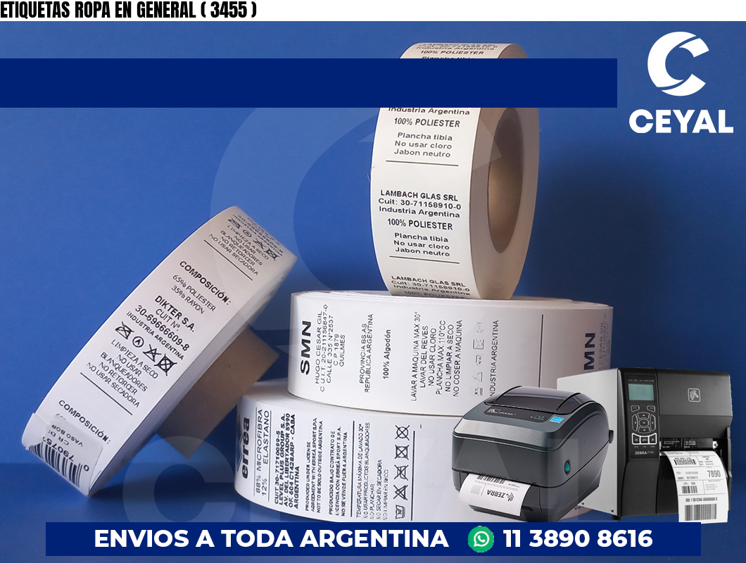 ETIQUETAS ROPA EN GENERAL ( 3455 )
