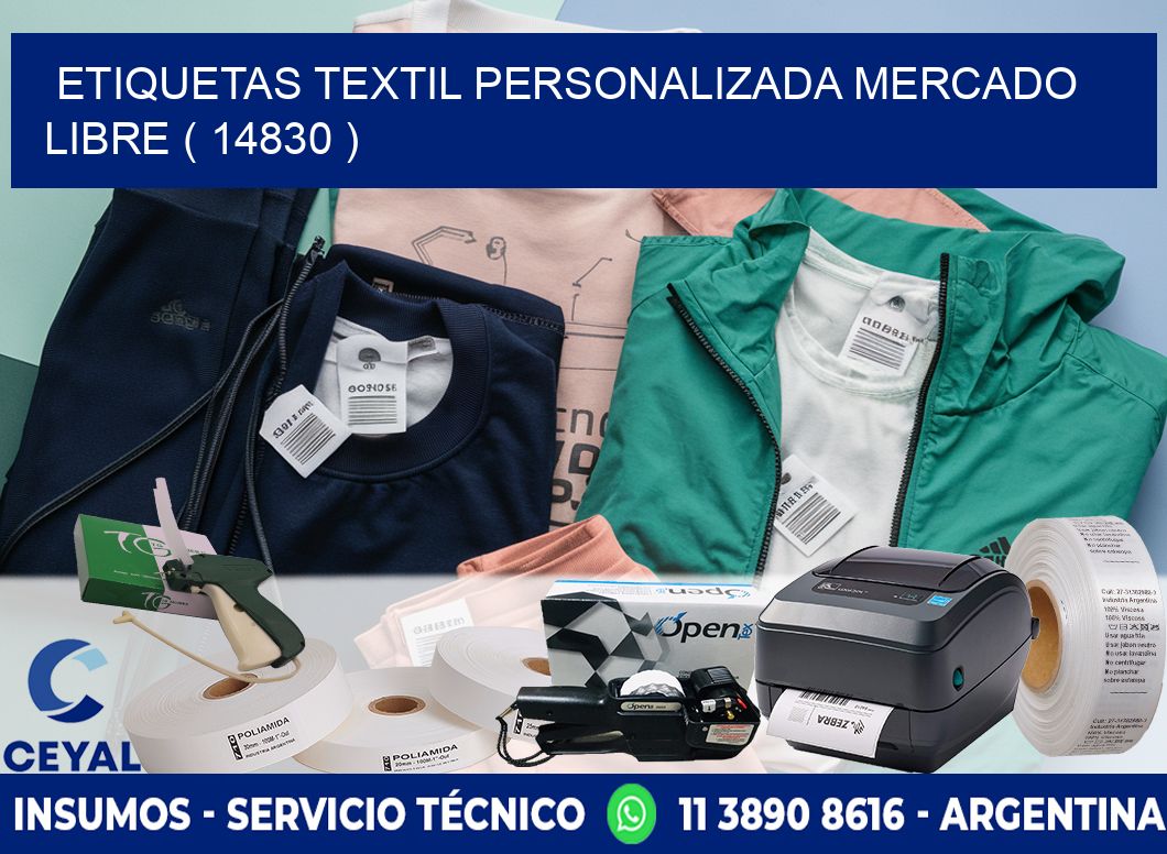ETIQUETAS TEXTIL PERSONALIZADA MERCADO LIBRE ( 14830 )