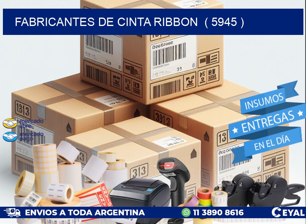 FABRICANTES DE CINTA RIBBON  ( 5945 )