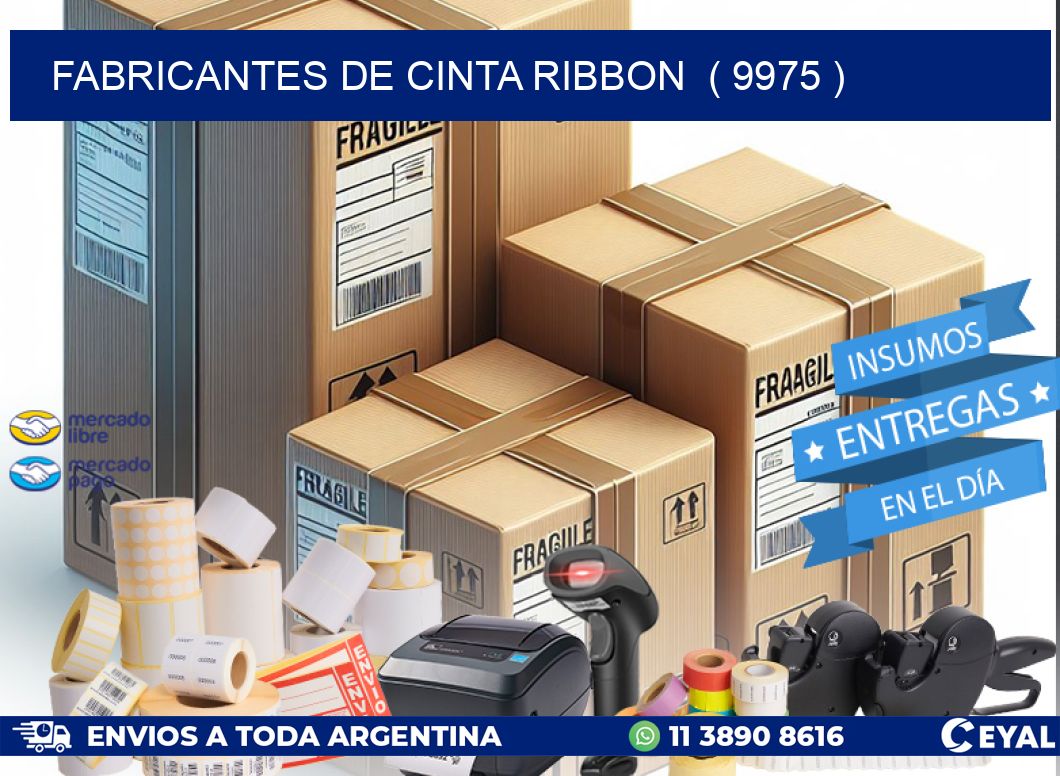 FABRICANTES DE CINTA RIBBON  ( 9975 )