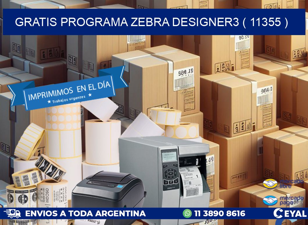 GRATIS PROGRAMA ZEBRA DESIGNER3 ( 11355 )