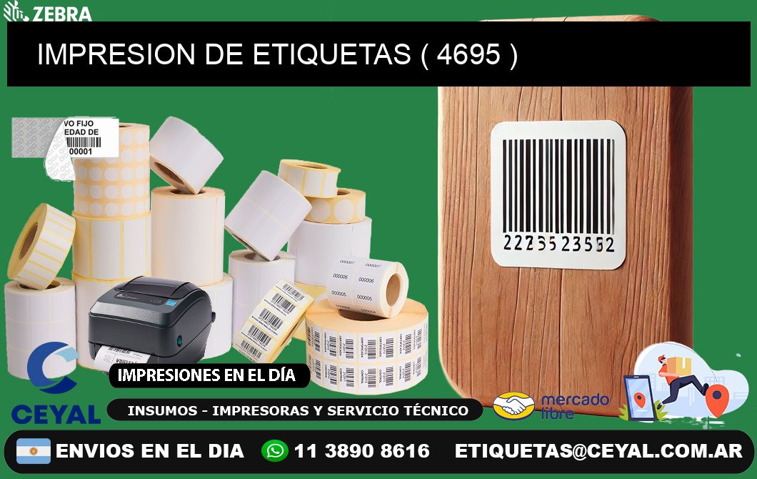 IMPRESION DE ETIQUETAS ( 4695 )