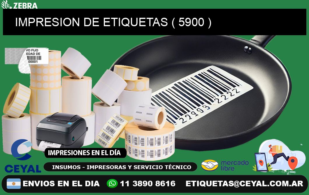 IMPRESION DE ETIQUETAS ( 5900 )