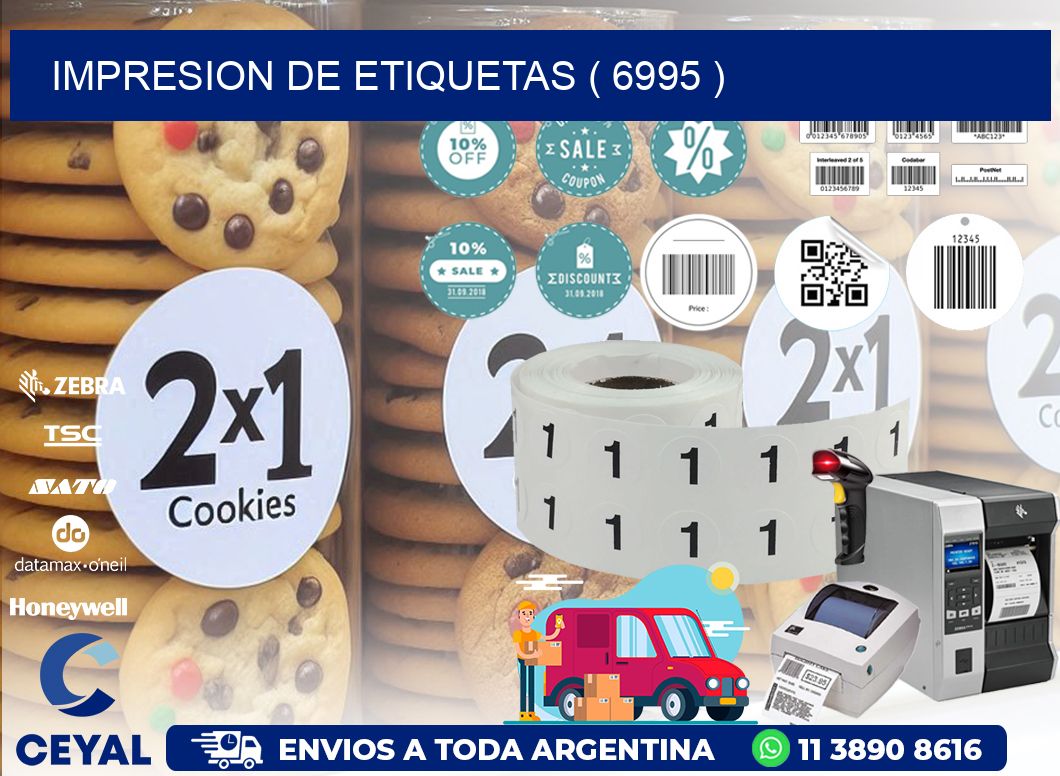 IMPRESION DE ETIQUETAS ( 6995 )