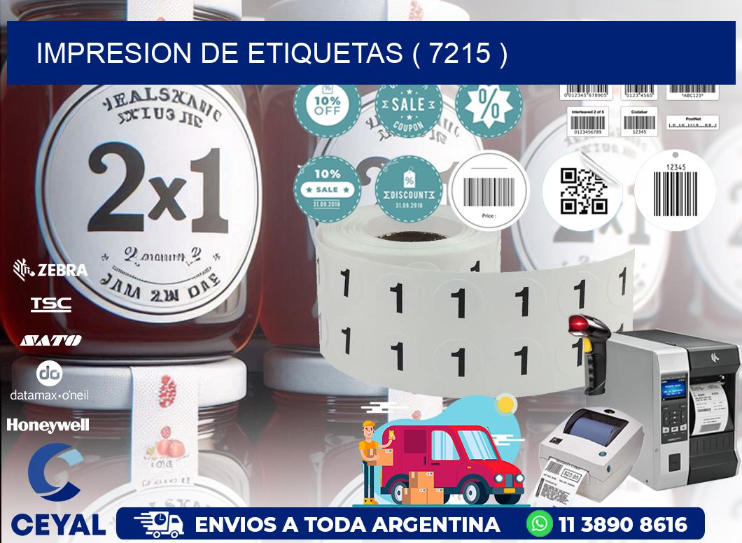 IMPRESION DE ETIQUETAS ( 7215 )