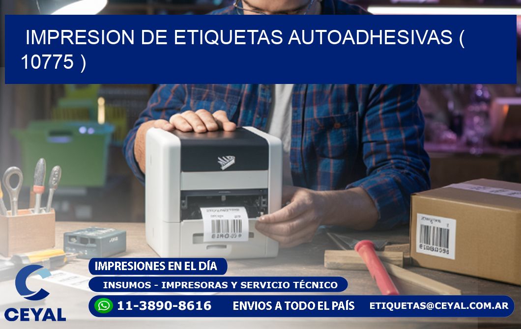IMPRESION DE ETIQUETAS AUTOADHESIVAS ( 10775 )