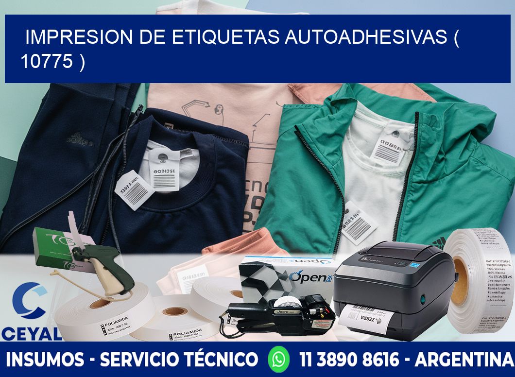 IMPRESION DE ETIQUETAS AUTOADHESIVAS ( 10775 )