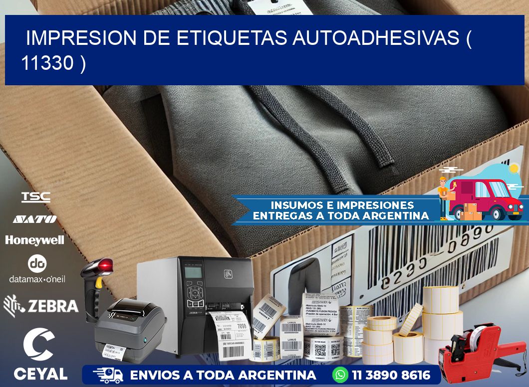 IMPRESION DE ETIQUETAS AUTOADHESIVAS ( 11330 )