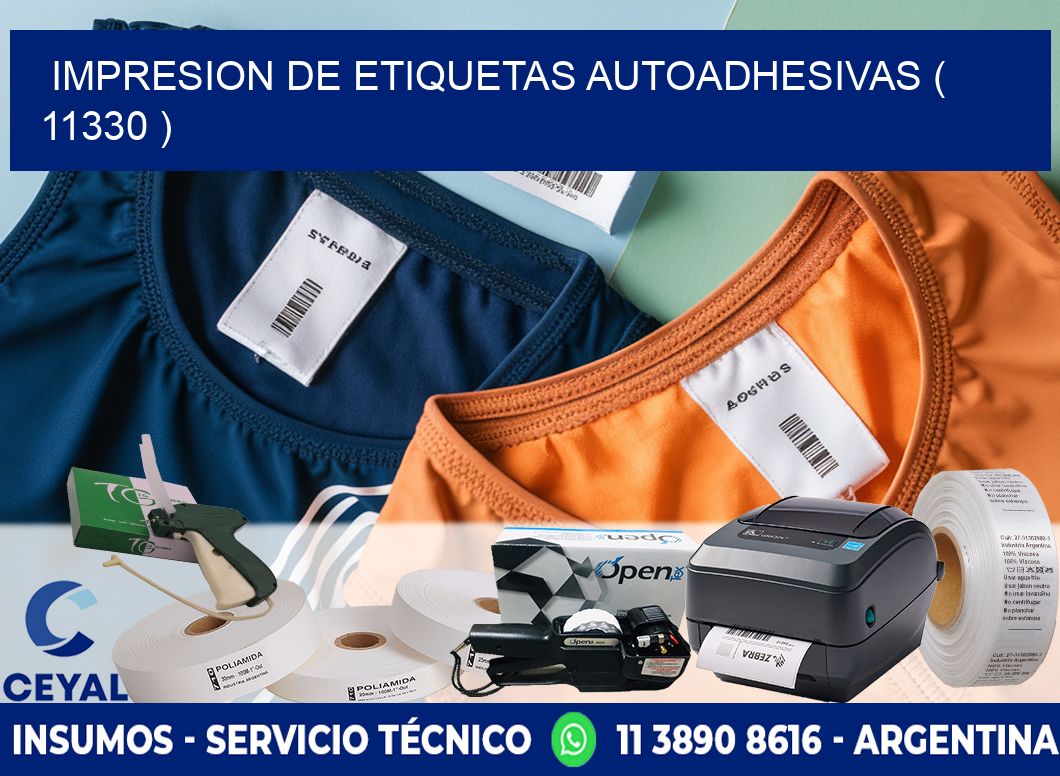 IMPRESION DE ETIQUETAS AUTOADHESIVAS ( 11330 )