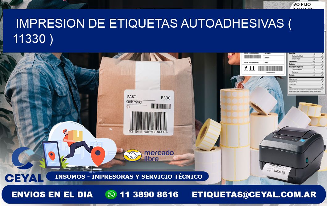 IMPRESION DE ETIQUETAS AUTOADHESIVAS ( 11330 )