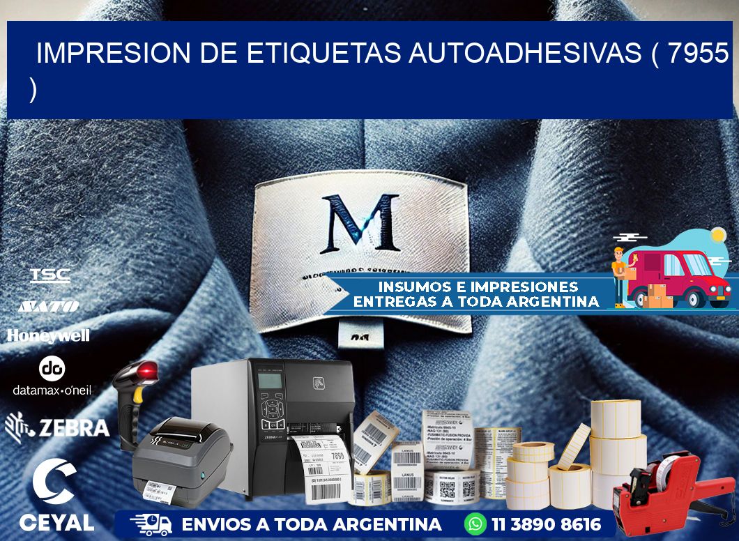 IMPRESION DE ETIQUETAS AUTOADHESIVAS ( 7955 )