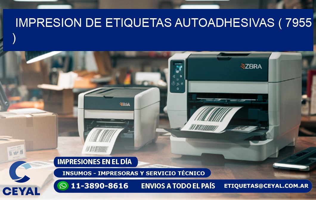 IMPRESION DE ETIQUETAS AUTOADHESIVAS ( 7955 )