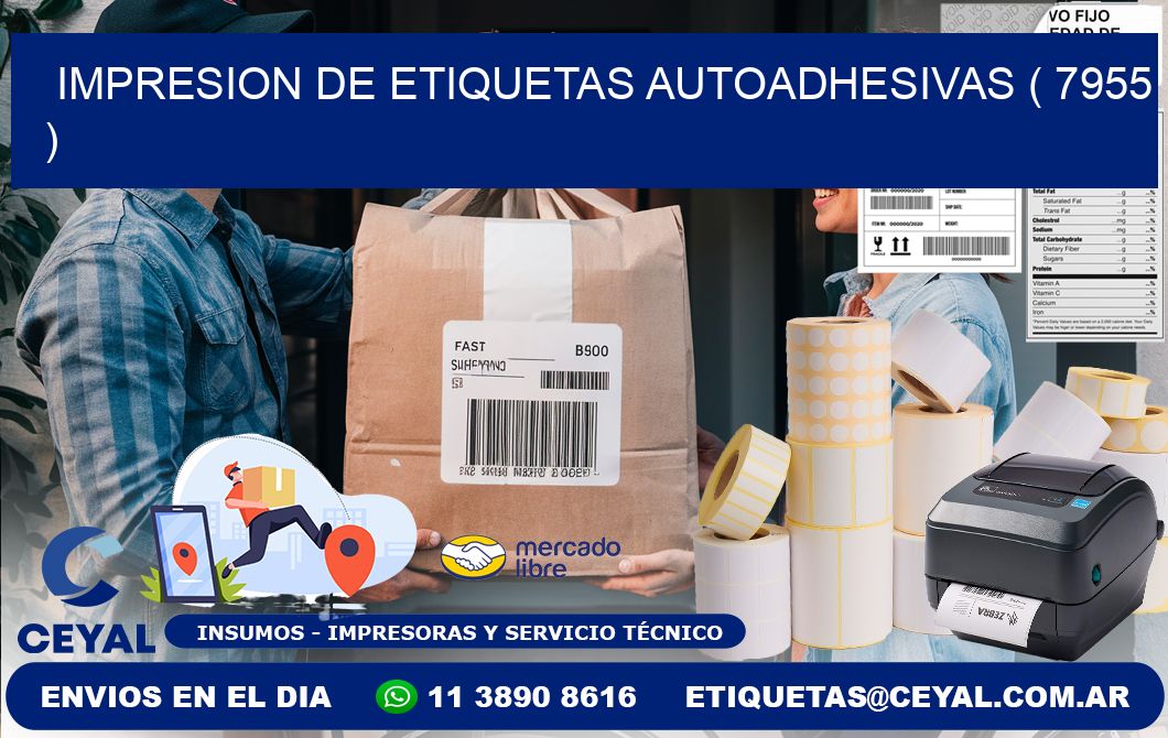 IMPRESION DE ETIQUETAS AUTOADHESIVAS ( 7955 )
