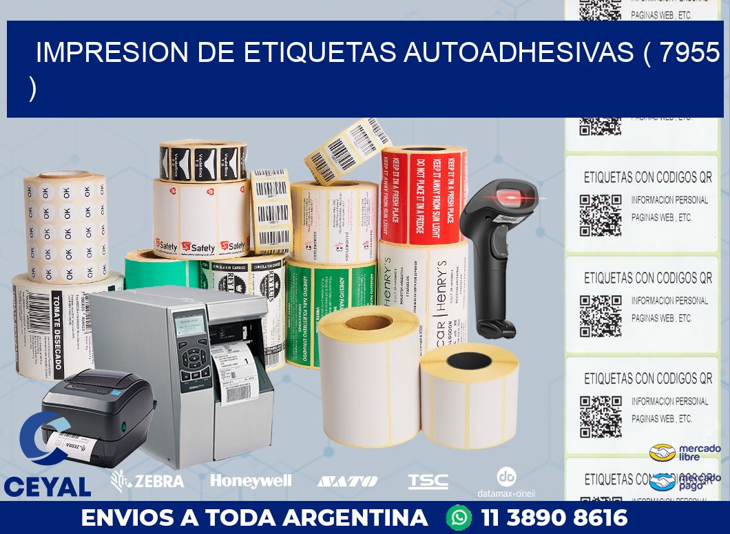 IMPRESION DE ETIQUETAS AUTOADHESIVAS ( 7955 )
