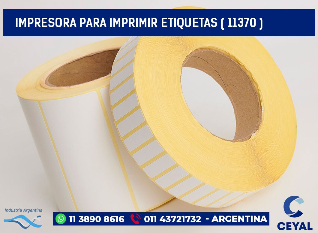 IMPRESORA PARA IMPRIMIR ETIQUETAS ( 11370 )