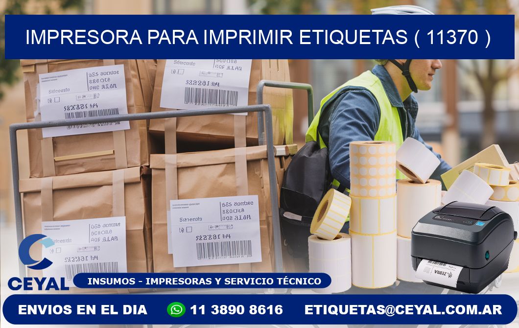IMPRESORA PARA IMPRIMIR ETIQUETAS ( 11370 )