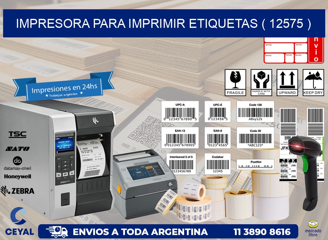 IMPRESORA PARA IMPRIMIR ETIQUETAS ( 12575 )
