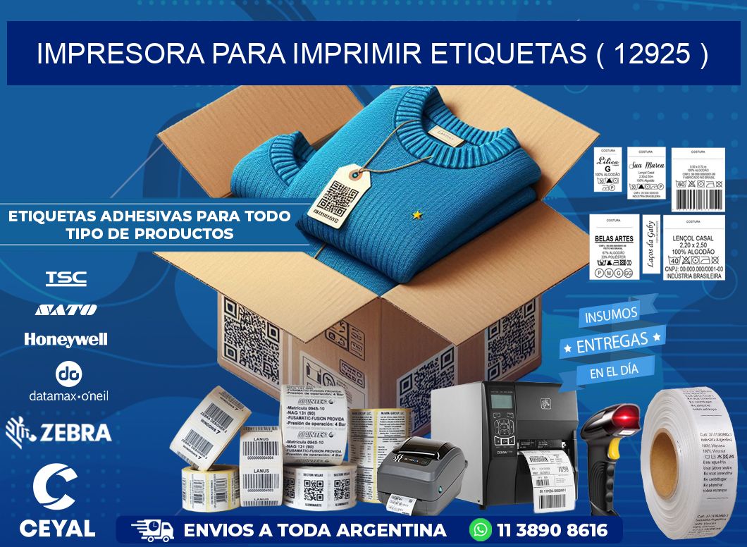IMPRESORA PARA IMPRIMIR ETIQUETAS ( 12925 )