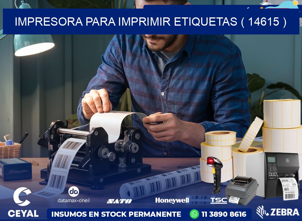 IMPRESORA PARA IMPRIMIR ETIQUETAS ( 14615 )
