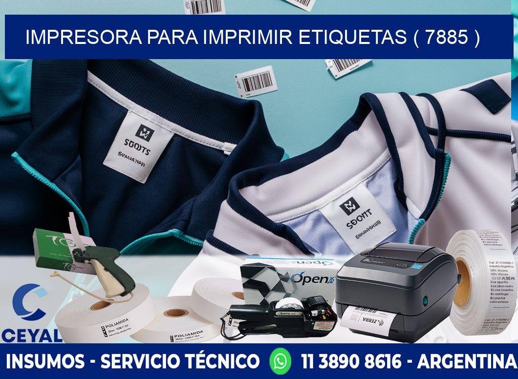 IMPRESORA PARA IMPRIMIR ETIQUETAS ( 7885 )