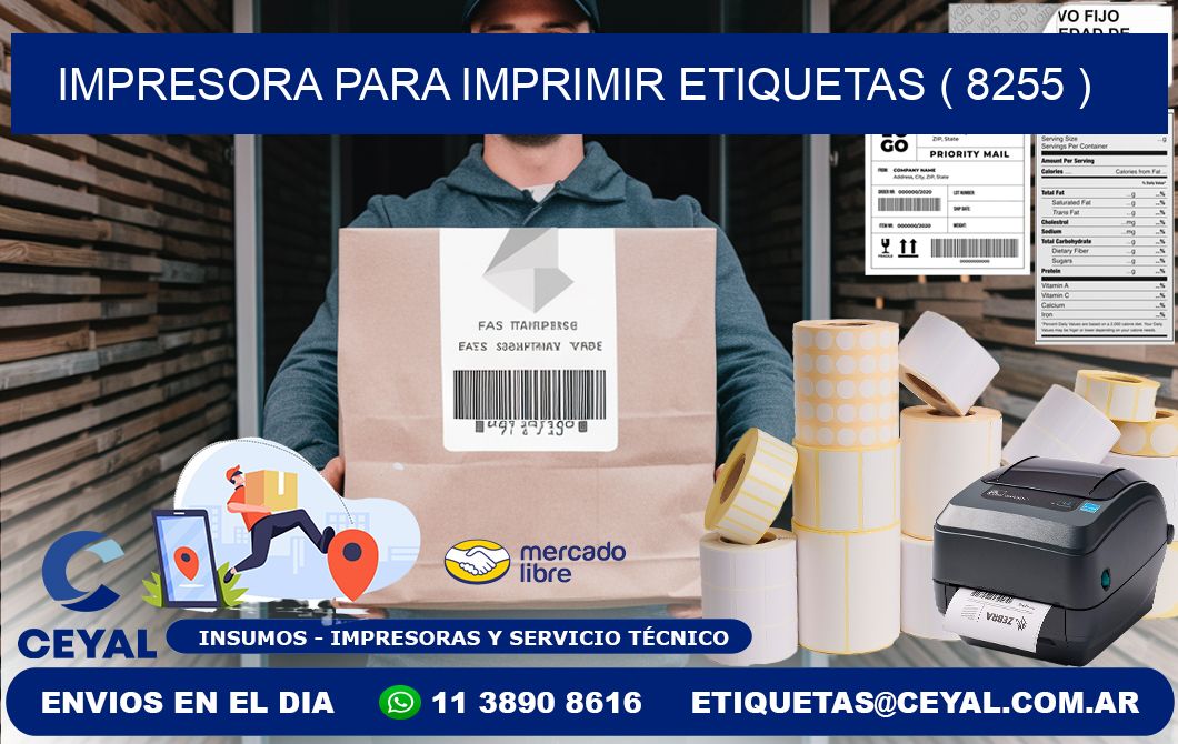 IMPRESORA PARA IMPRIMIR ETIQUETAS ( 8255 )