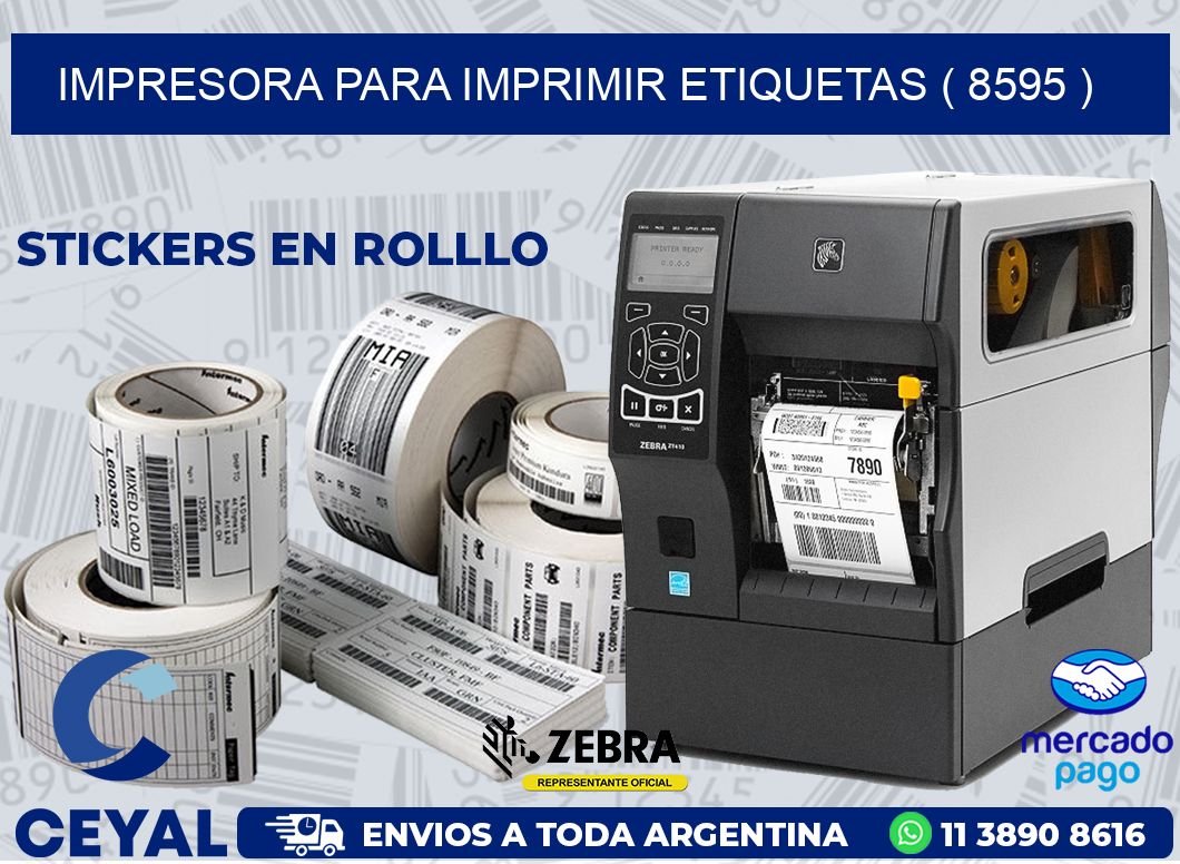 IMPRESORA PARA IMPRIMIR ETIQUETAS ( 8595 )