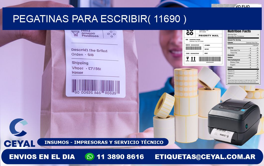 PEGATINAS PARA ESCRIBIR( 11690 )