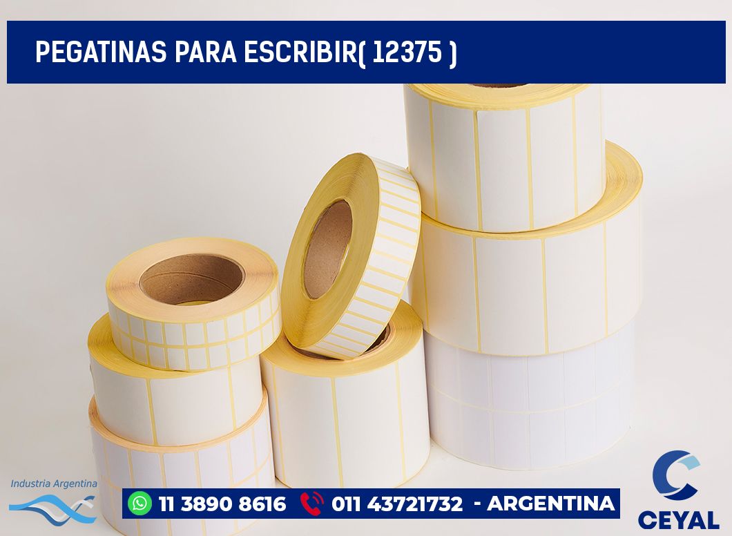 PEGATINAS PARA ESCRIBIR( 12375 )