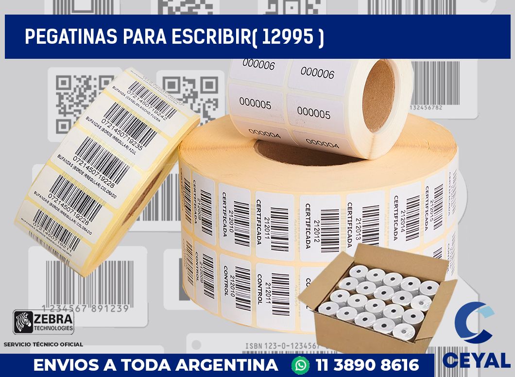 PEGATINAS PARA ESCRIBIR( 12995 )