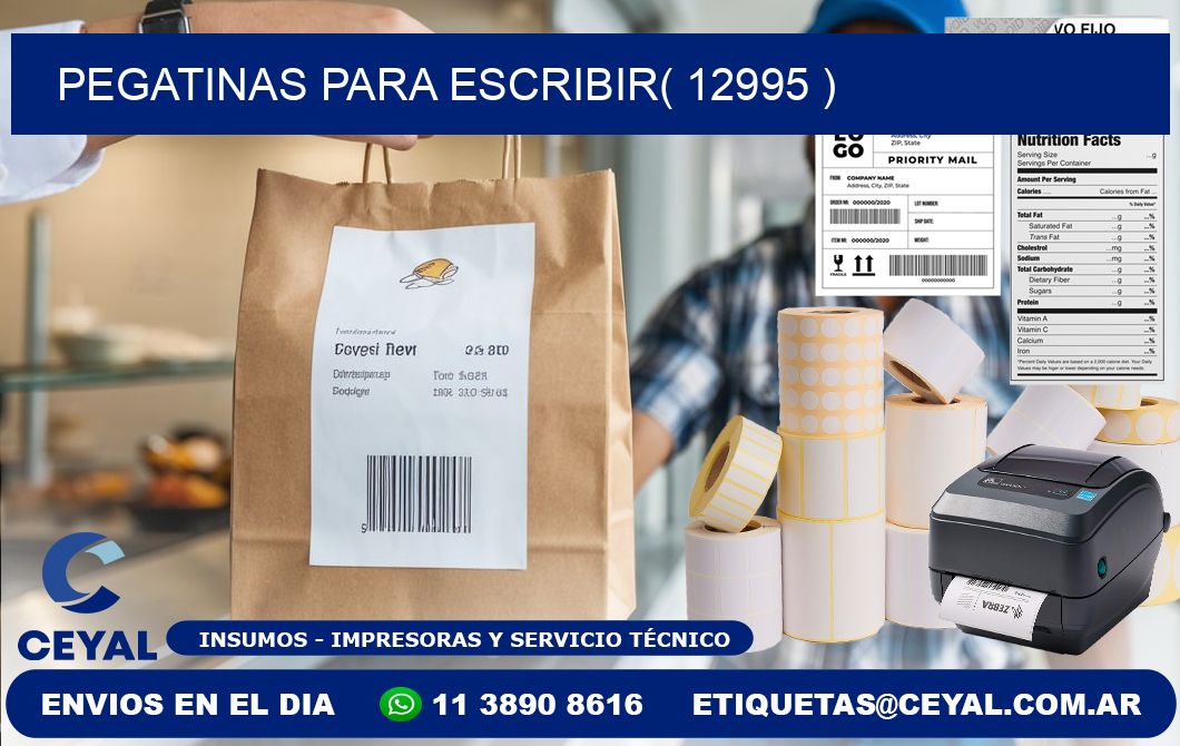 PEGATINAS PARA ESCRIBIR( 12995 )