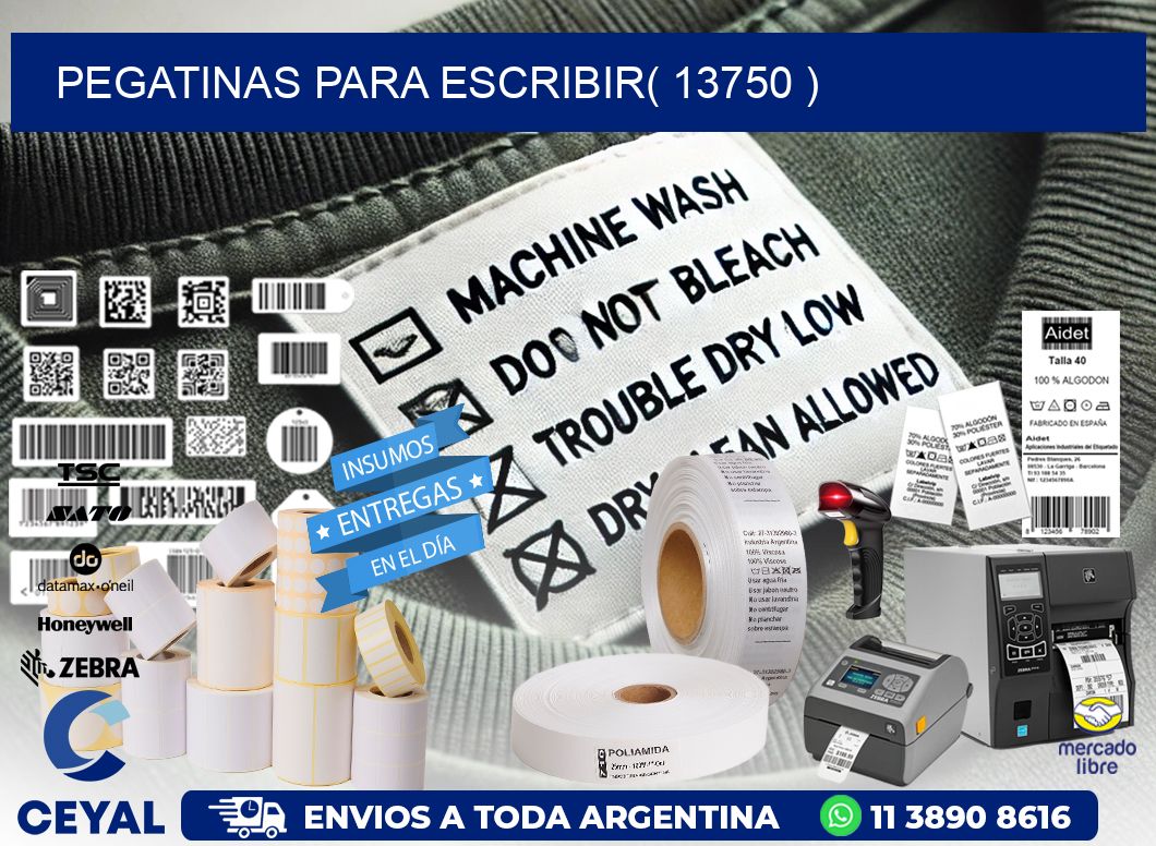 PEGATINAS PARA ESCRIBIR( 13750 )
