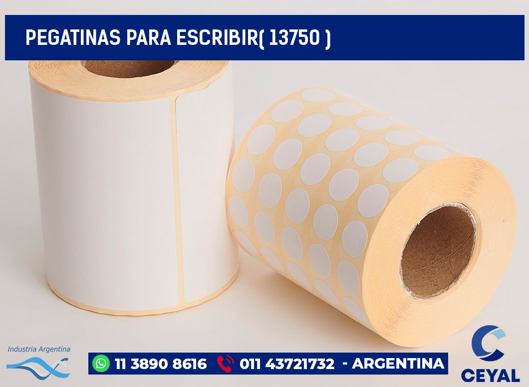 PEGATINAS PARA ESCRIBIR( 13750 )