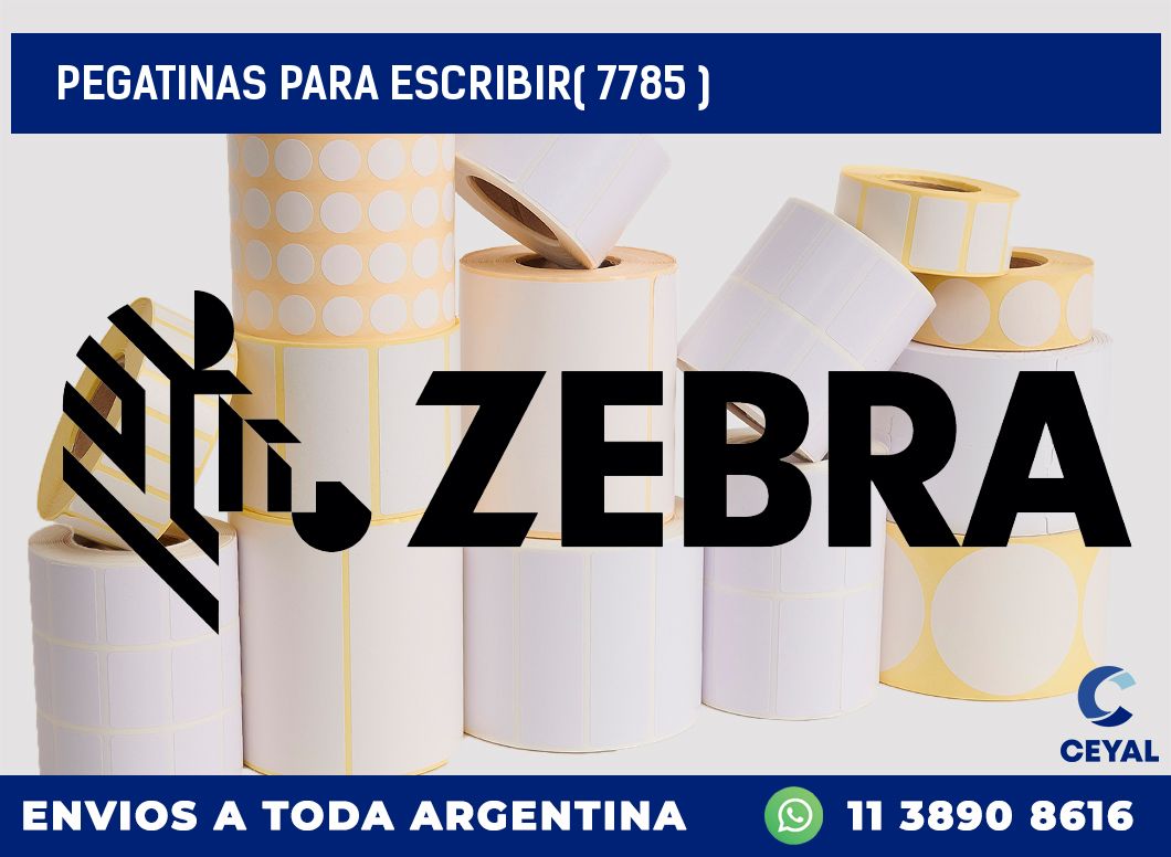 PEGATINAS PARA ESCRIBIR( 7785 )