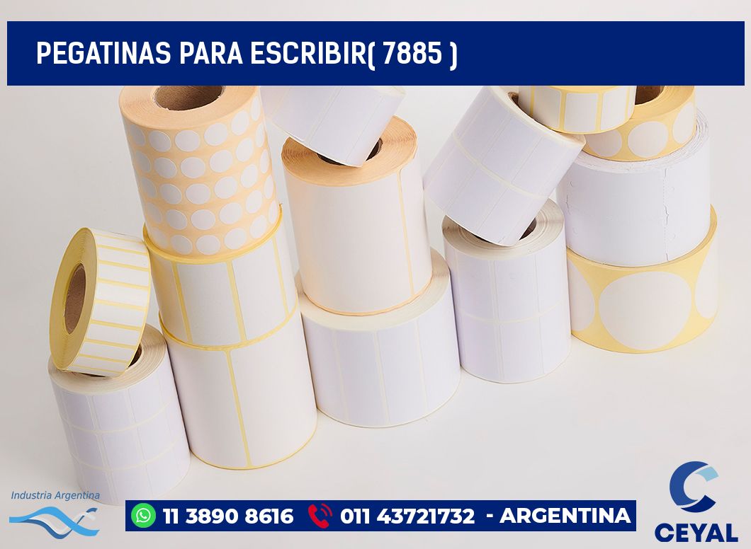 PEGATINAS PARA ESCRIBIR( 7885 )