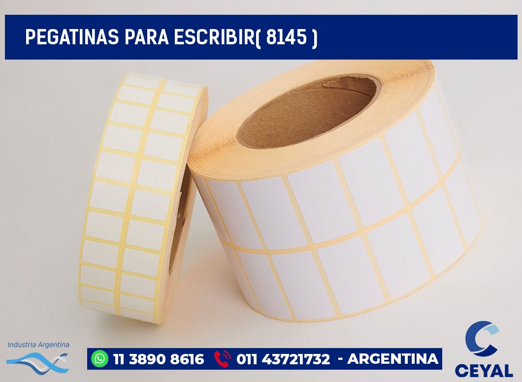 PEGATINAS PARA ESCRIBIR( 8145 )
