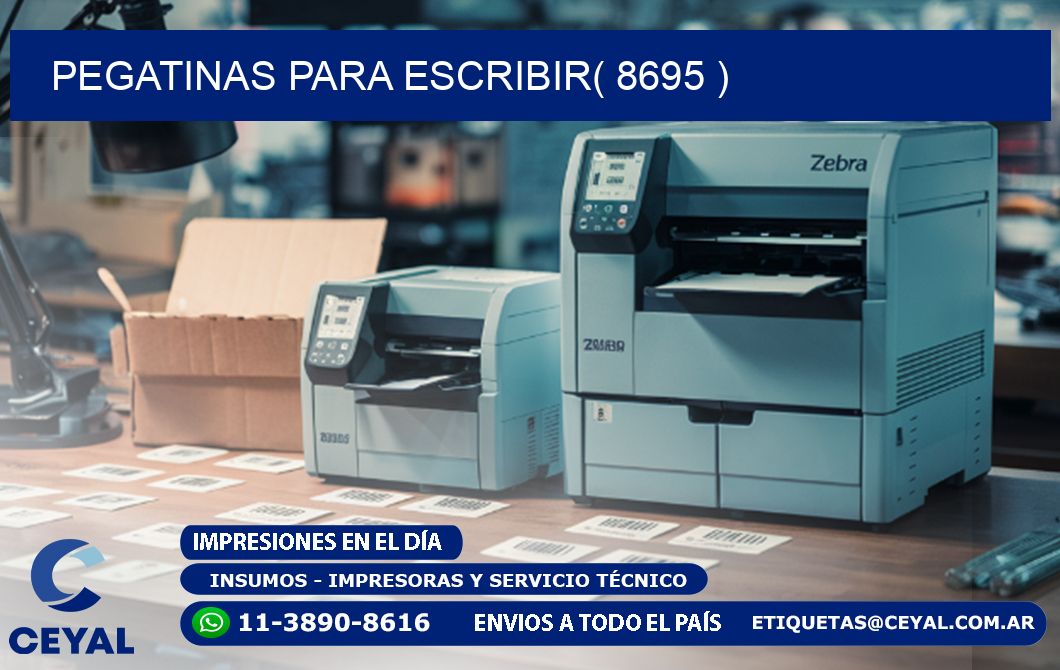 PEGATINAS PARA ESCRIBIR( 8695 )