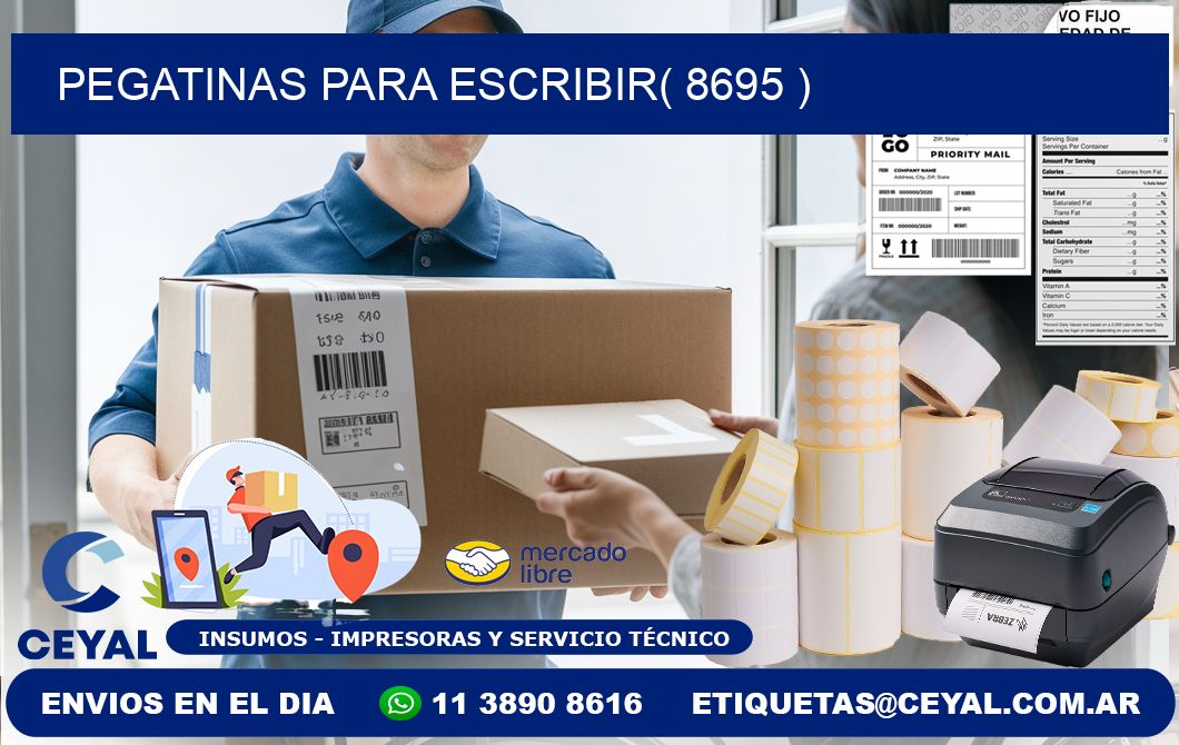 PEGATINAS PARA ESCRIBIR( 8695 )