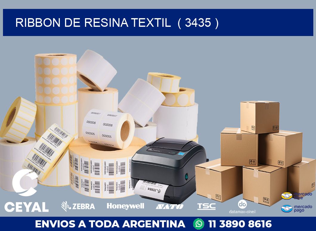 RIBBON DE RESINA TEXTIL  ( 3435 )