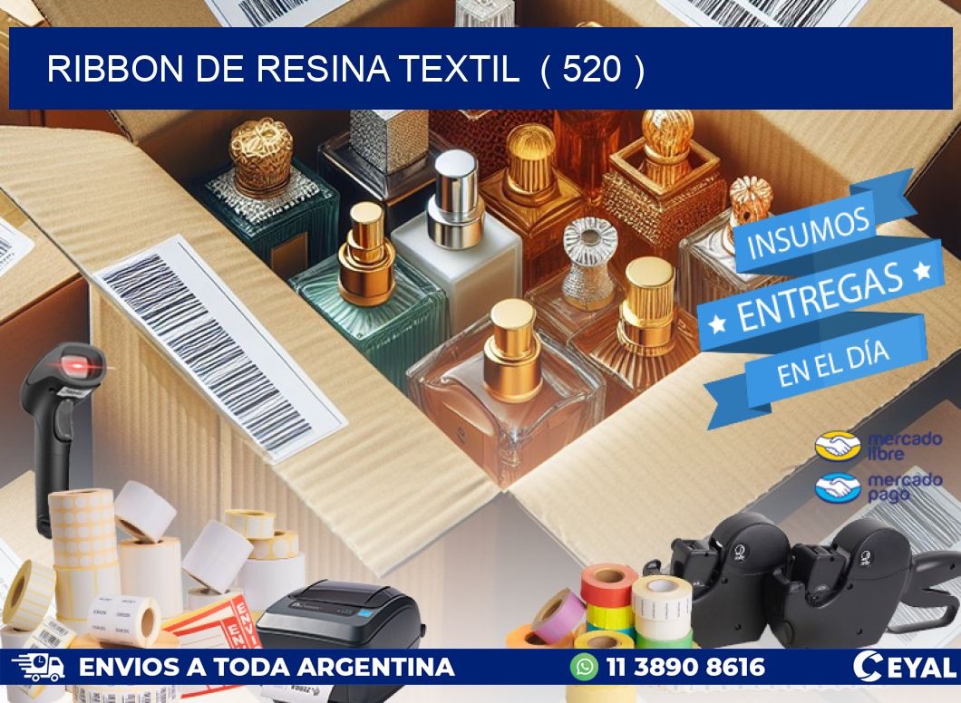 RIBBON DE RESINA TEXTIL  ( 520 )