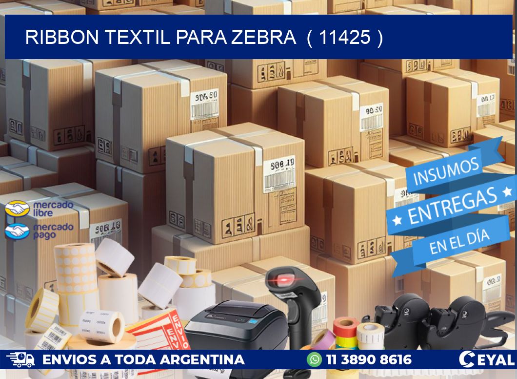 RIBBON TEXTIL PARA ZEBRA  ( 11425 )